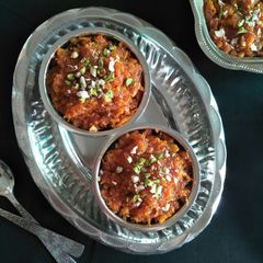Gajar halwa A picture of Gajar halwa.