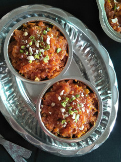 A picture of Gajar halwa.