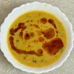 A picture of Moth Beans Ki Kadhi (Jodhpur Style).