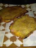 Milanesas de berenjena rellenas