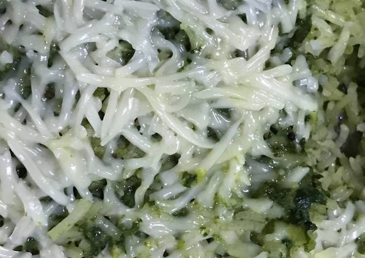 Recipe of Quick Spinach cheese rice casserole