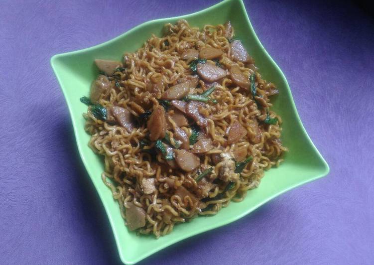 Langkah Mudah untuk Membuat Mie goreng jawa pedas manis Anti Gagal