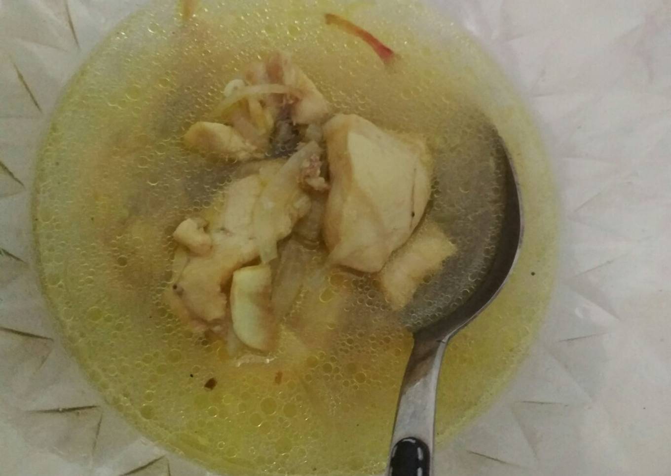 Sop Ayam Simple ala bumil