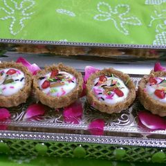 A picture of Vermicelly shrikhand.