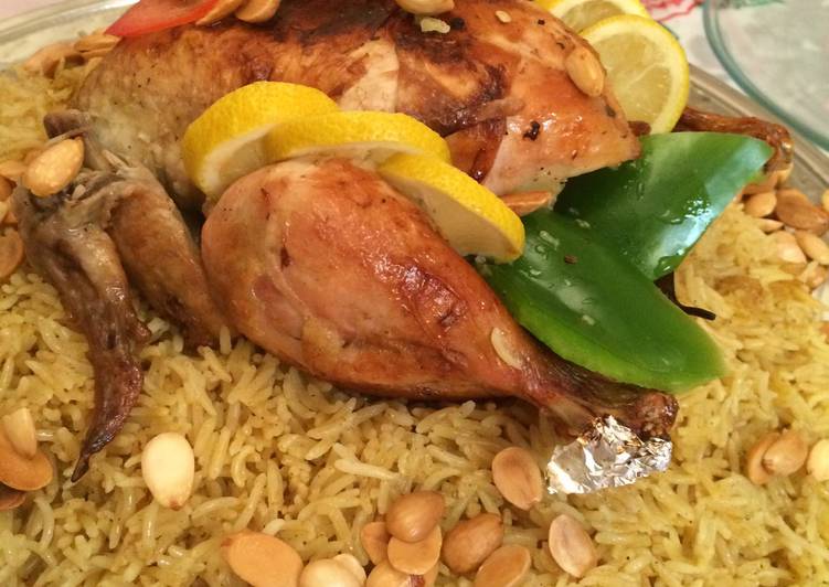 طريقة عمل رز بدجاج