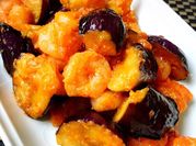 A picture of brinjal tomato