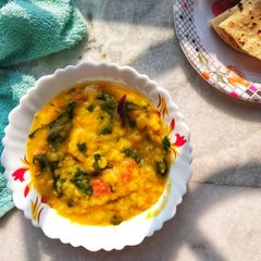 A picture of Dal Palak.
