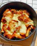 Gà cay phô mai (nồi chiên không dầu)