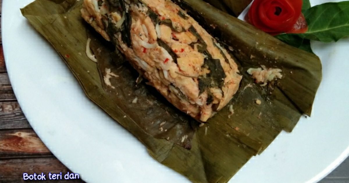 Resep Botok Teri Dan Tempe oleh Desi Dresviana (IG : @chici_desi) - Cookpad
