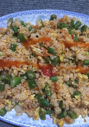 Hình của món Cơm rang dinh dưỡng ít béo.