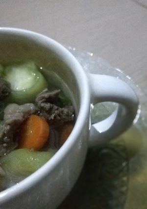 Foto resep Sop Oyong (gambas)