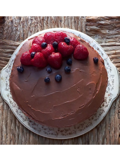 Una foto de Torta buttercream de chocolate