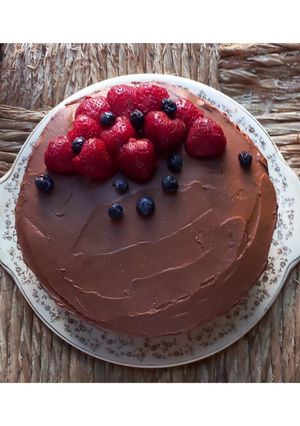 Una foto de Torta buttercream de chocolate