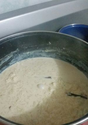 Una foto de Arroz con leche