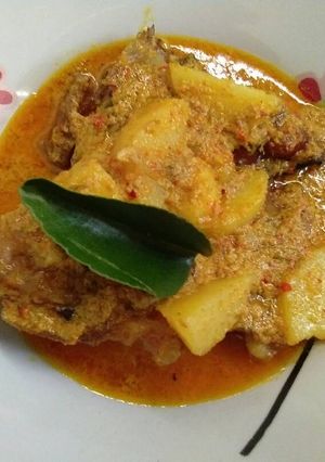 Foto resep Gulai ikan baung salai Riau