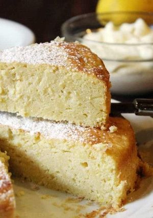 Una foto de Tarta de ricotta sin harina