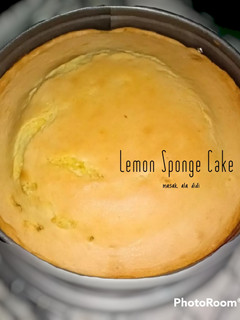 Foto resep Lemon Sponge Cake ala Didi