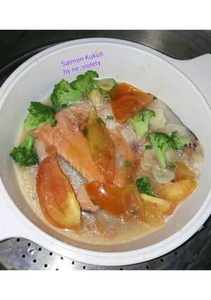 Foto resep Salmon Kukus atau Steam Salmon (bisa untuk mpasi)