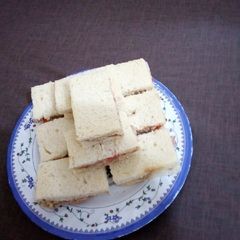A picture of Tuna fish sandwich.