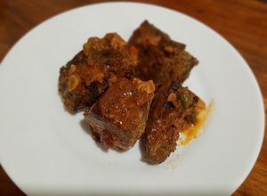 Una foto de Albacora en salsa