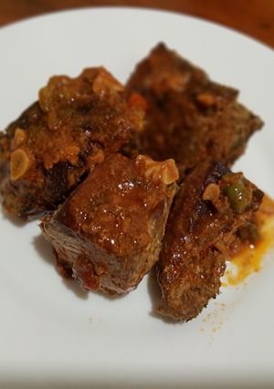 Una foto de Albacora en salsa
