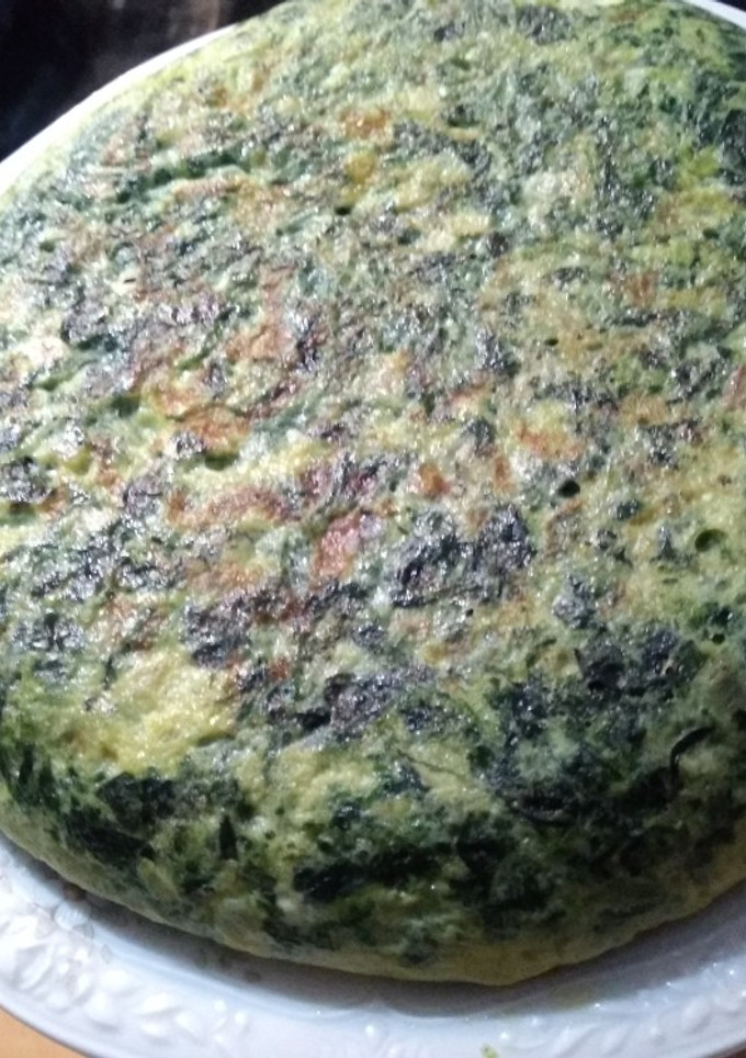 Una foto de Tortilla de espinacas (restos)