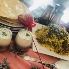 A picture of Mutton Pilaw Biryani.