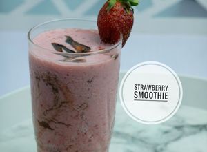 Gambar Strawberry Smoothie