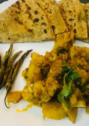 A picture of Aloo Gobhi.