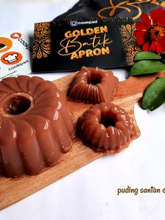 Foto resep Puding Santan Coklat