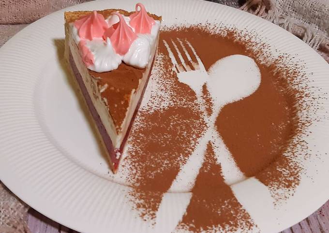Десерт на День святого Валентина: малиновый тарт с белым шоколадом