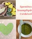 Baba püré - spenótos krumplipüré csirkével