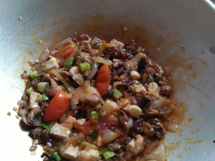 Cara Gampang Membikin Resep  Cumi asin asam manis yang Enak, Lezat Sekali