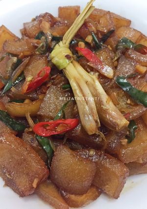 Foto resep Kikil tumis kecap