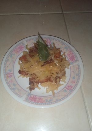 Una foto de Col agridulce