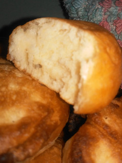 Una foto de Buñuelos dulces con harina leudante