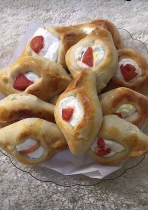 صورة لوصفة قوارب اللبنة