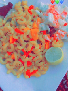 Macaroni Jollof ainihin hoton girkin