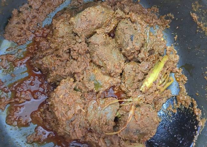 Ternyata begini loh! Cara praktis memasak Rendang (serunding kelapa) yang spesial