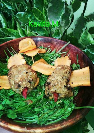 A picture of Oats cutlets.