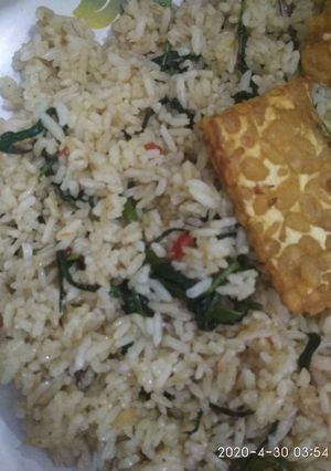 Foto resep Nasi goreng kampung kangkung