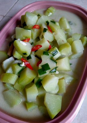 Foto resep Santan Labu Siam