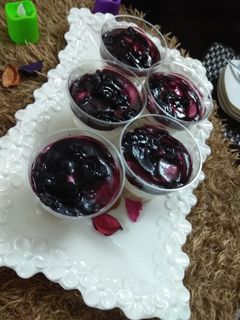 صورة لوصفة كاسات تشيز كيك بارد