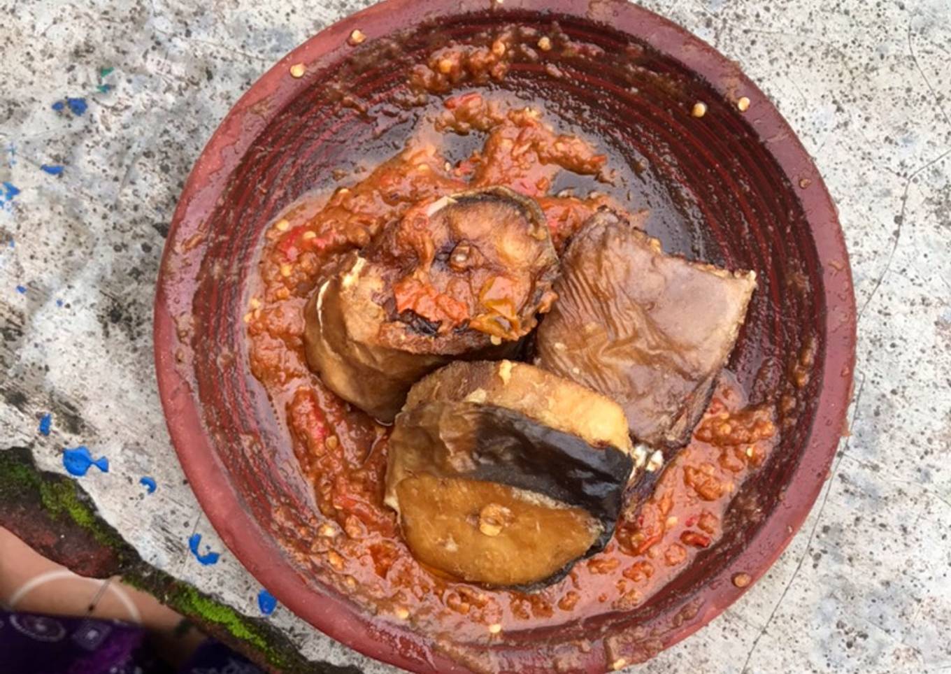 Resep Ikan Pe Panggang Sambal Pedas, Lezat