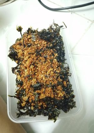 Hình của món Rong biển cháy tỏi ăn cực hao!! 🤤.