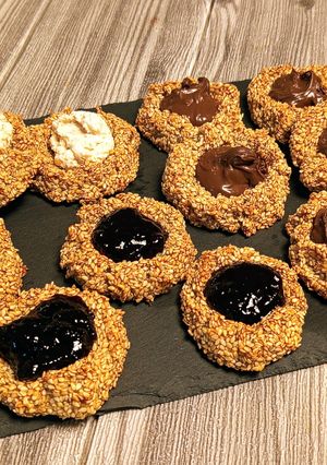 Szezámmagos süti recept fotója