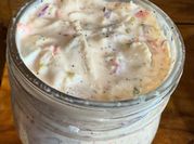 A picture of pepper cheese spread