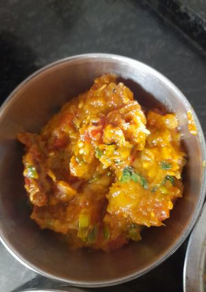 बैंगन का भरता(Baingan bharta recipe in hindi) रेसिपी मुख्य फोटो