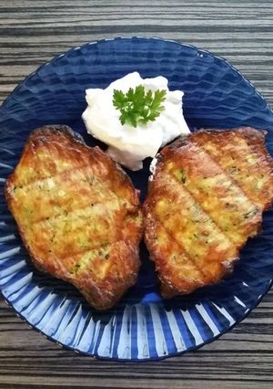 Cukkini tócsni - gluténmentes recept fotója