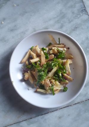 A picture of अदरक सैलेड (Ginger Salad Recipe In Gujarati).